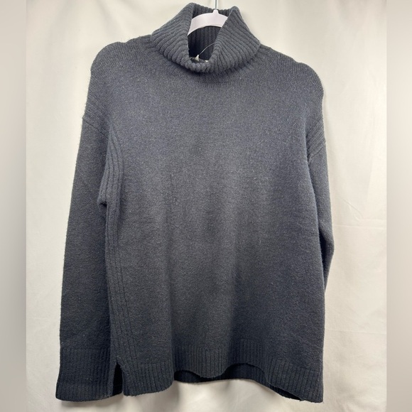 J.Crew Turtleneck Sweater In Supersoft Yarn Black - Picture 1 of 10